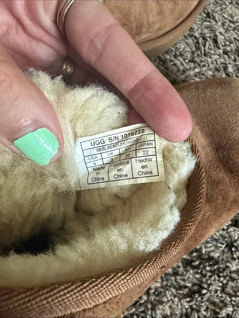 Kids UGG Boots size 5